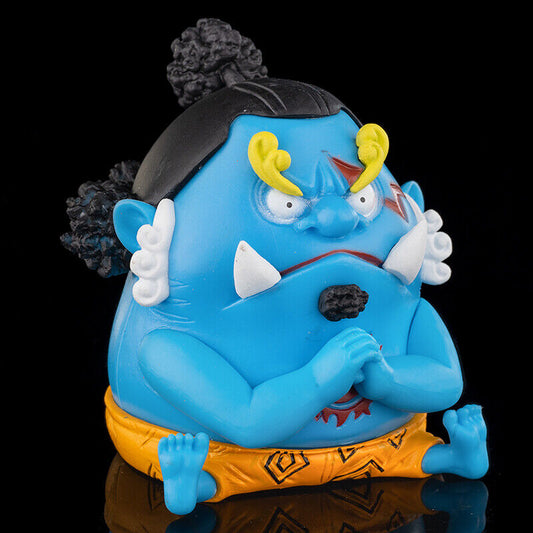 Anime One Piece Jinbe Cute Mini PVC Figure Statue