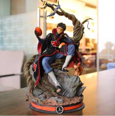 Naruto GK Figure: Akatsuki Member Tobi/Obito Uchiha Model, Anime Figure from CS Series