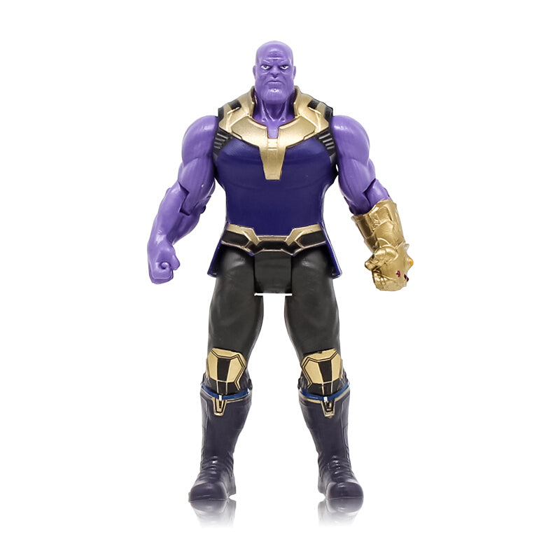 7-inch Thanos Superhero Action Figure Toy with LED Light Base Support