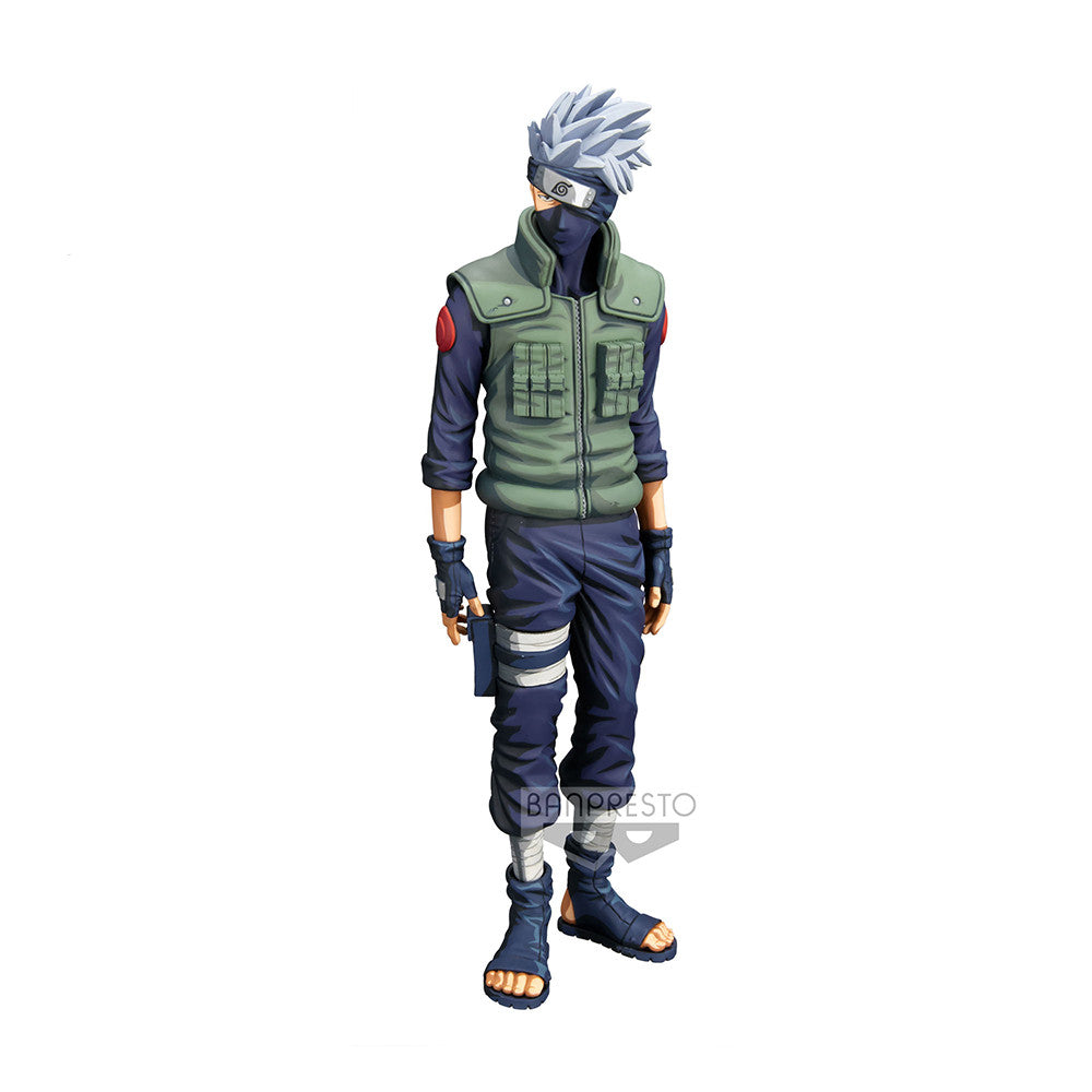 Naruto Shippuden Grandista Figure - Hatake Kakashi Manga Ver.