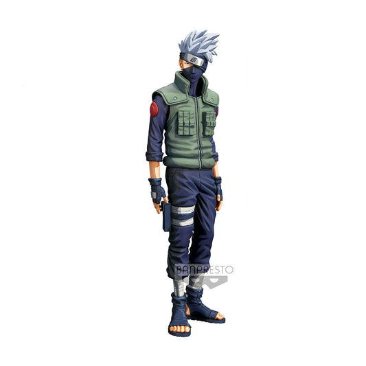 Naruto Shippuden Grandista Figure - Hatake Kakashi Manga Ver.