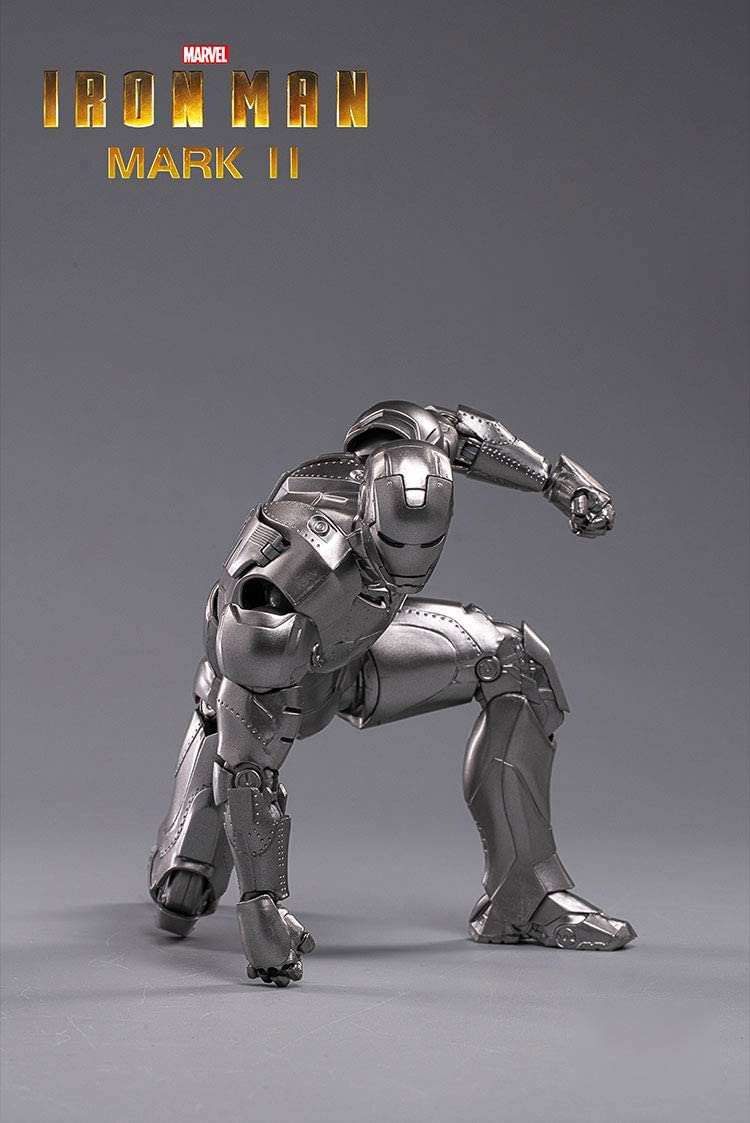 Marvel Avengers Iron Man Mk.2 1/10 Scale with Light Module Action Figure Deluxe Edition