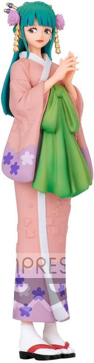 One Piece Dxf Grandline Lady Pvc Statue Wanokuni Hiyori 16 cm