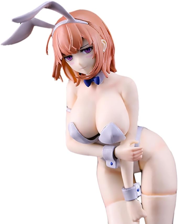 VKEIZBI 9.1inch Astrum Design Anime Figure White Bunny Girl Action Figure Mai Sakurajima Bunny Figure The Best Gift