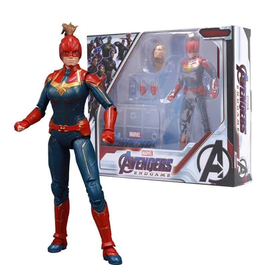 Marvel Avengers Infinity War Gauntlet Endgame Captain Marvel Action Figure