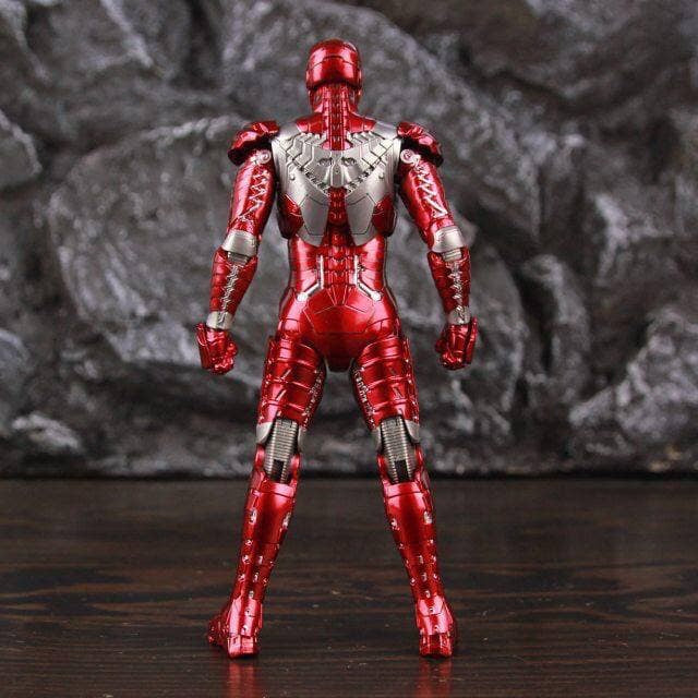 Marvel Avengers Iron Man Mk.5 1/10 Scale with Light Module Action Figure Deluxe Edition