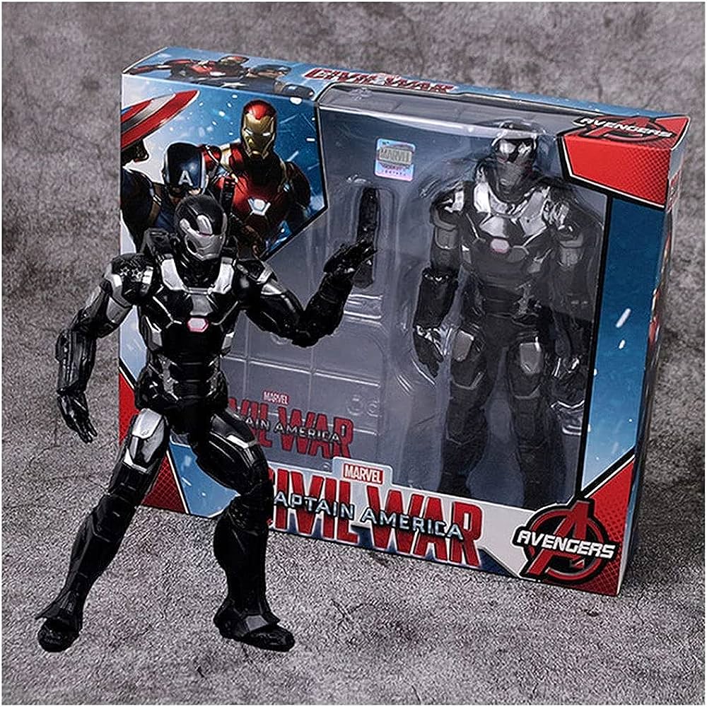 Avengers Action Figures Figurines War Machine Stand 17CM