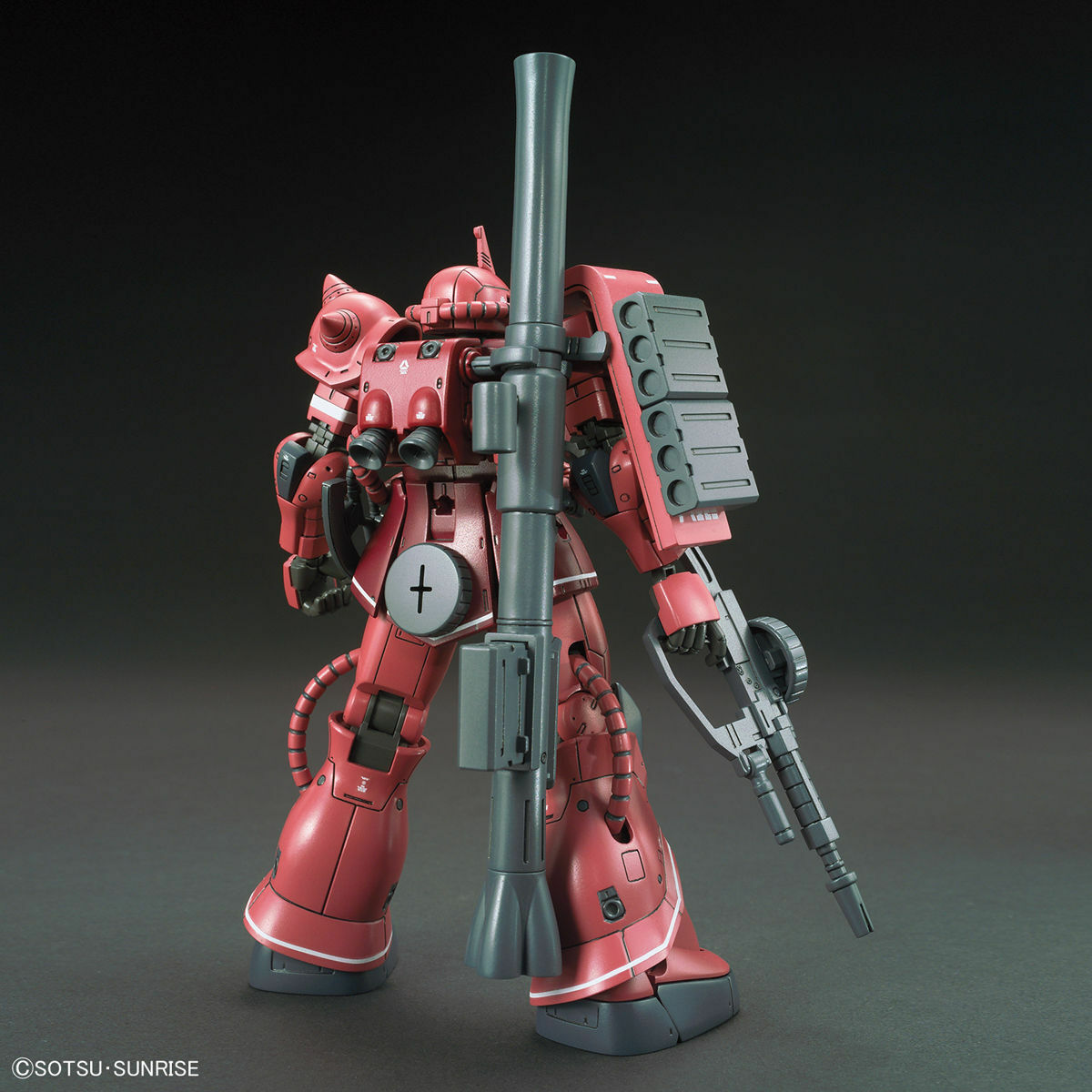 HG 1/144 MS-06S ZAKU II PRINCIPALITY OF ZEON CHAR AZNABLE’S MOBILE SUIT Red Comet Ver.