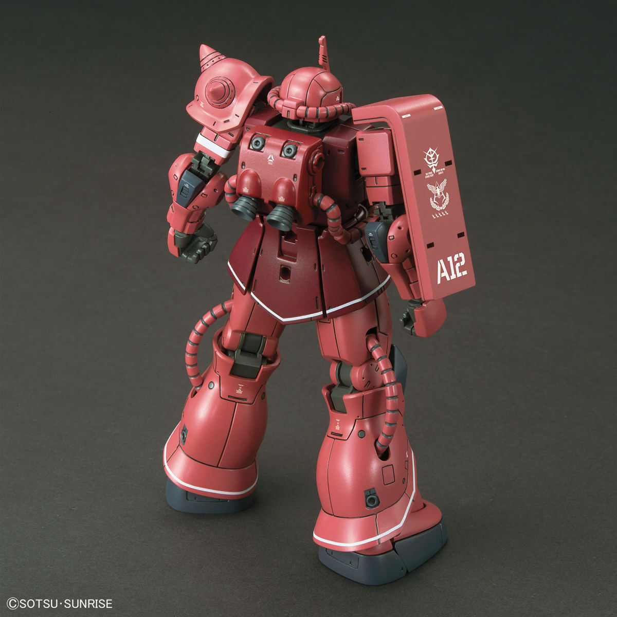 HG 1/144 MS-06S ZAKU II PRINCIPALITY OF ZEON CHAR AZNABLE’S MOBILE SUIT Red Comet Ver.