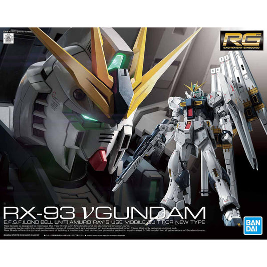 RG 1/144 Nu GUNDAM Plastic Model Kit