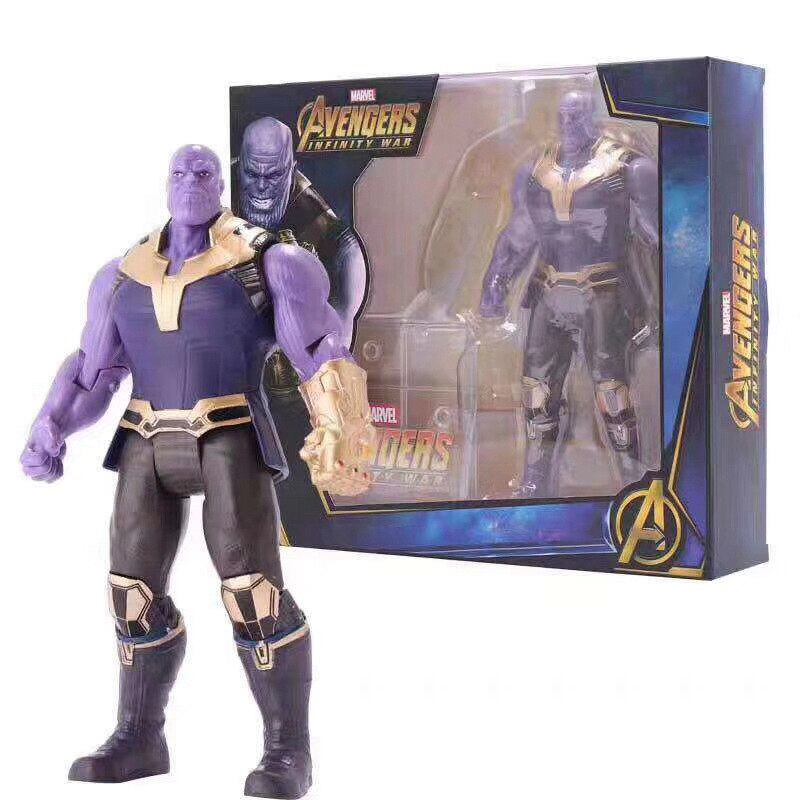 Avengers Action Figures Figurines Thanos Stand 17CM