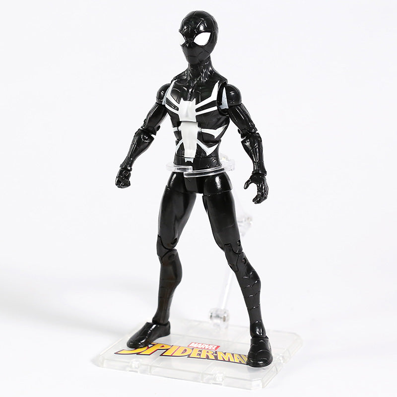 Avengers Action Figures Figurines Symbiote Spider-Man Stand 17CM