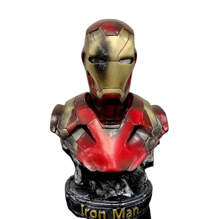 Iron Man Bust Statue Mark 46 Battle Damage Ver. GK Ver.