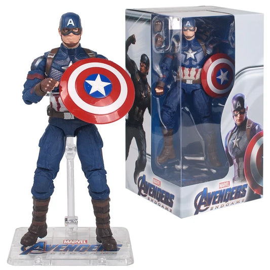 Marvel Action Figure Captain America End Game by ZD Toys 18cm