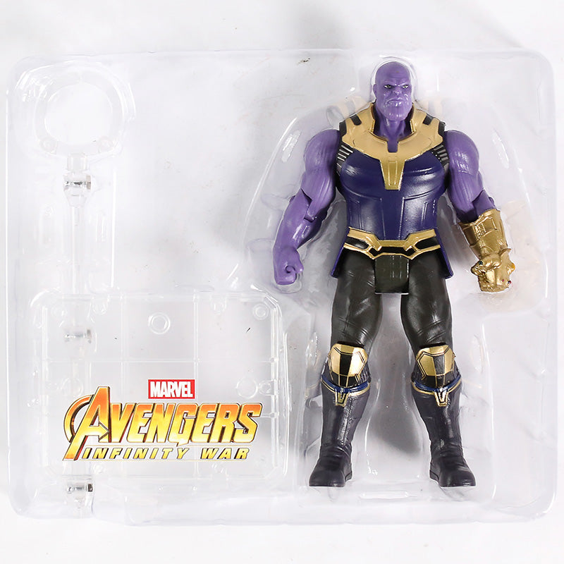 Avengers Action Figures Figurines Thanos Stand 17CM