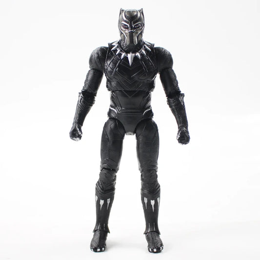 Avengers Action Figures Figurines Black Panther Stand 17CM