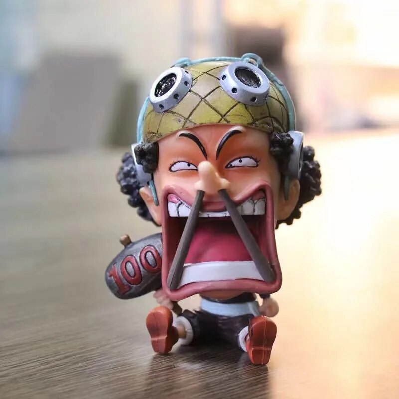 Lover One Piece Figure Cute Ver. Usopp Q Funny Chopsticks PVC Action Figures