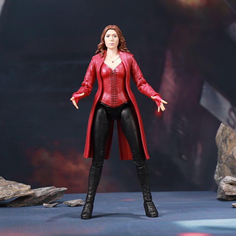 Avengers Action Figures Figurines Scarlet Witch Stand 17CM