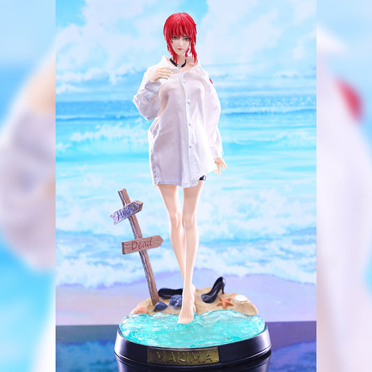 Anime Chainsaw Man Makima Action Figures Sexy Girl Figurine PVC Statue Model Doll Decoration