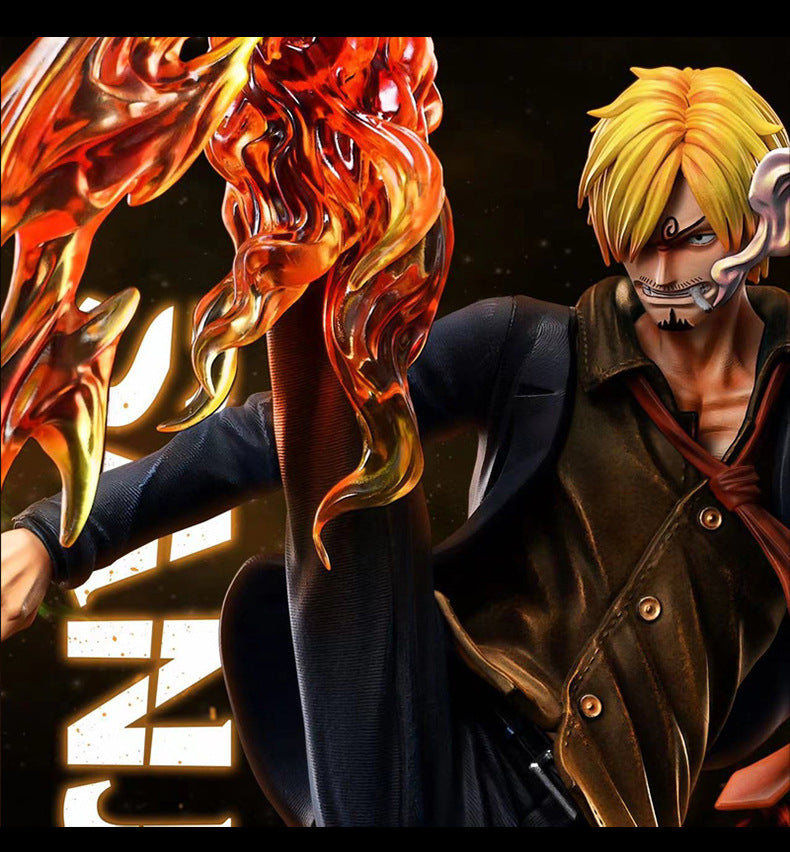 One Piece POP Scale Vinsmoke Sanji Resin Painted Figurine Statue