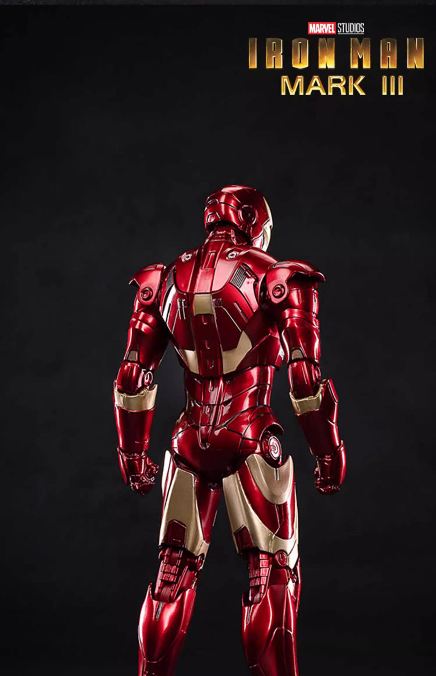 Marvel Avengers Iron Man Mk.3 1/10 Scale with Light Module Action Figure Deluxe Edition