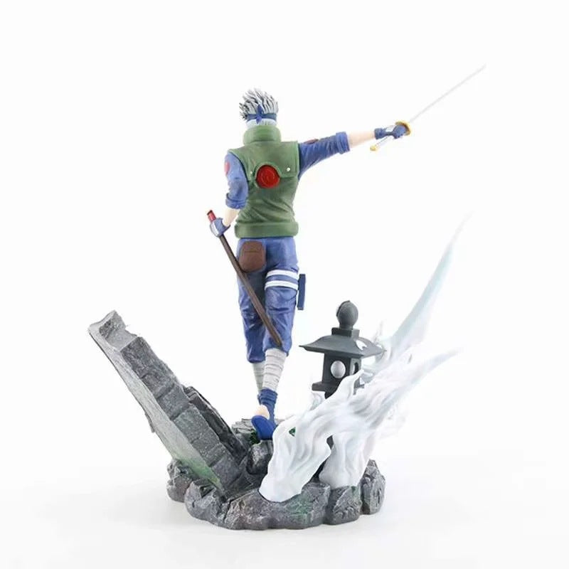 GK Konoha Ninja: Kakashi Hatake with Glowing Feature, Sculpture Scene, Model Boxed Figure