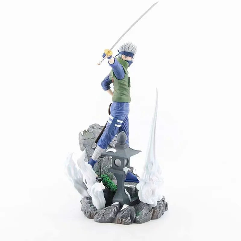 GK Konoha Ninja: Kakashi Hatake with Glowing Feature, Sculpture Scene, Model Boxed Figure