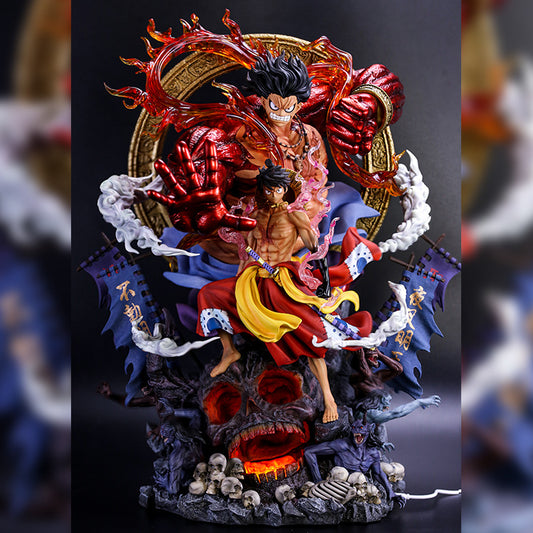 One Piece Series: Immovable King Luffy Figure