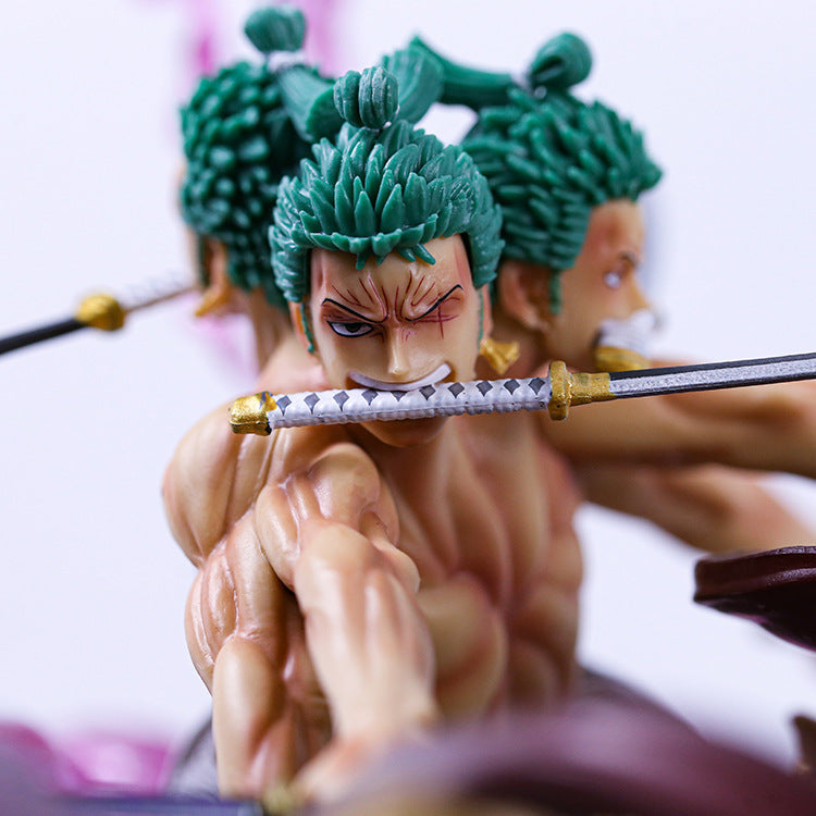 22'' Yama Nine-knives Roronoa Zoro One Piece 1/6 Painted PVC Figure Model Toy