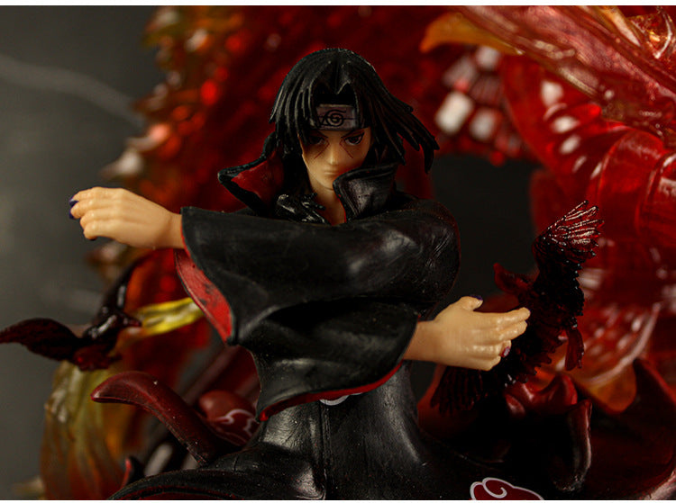 Naruto GK Figure - Akatsuki Itachi Uchiha Sasunoo Completed Form with LED Light