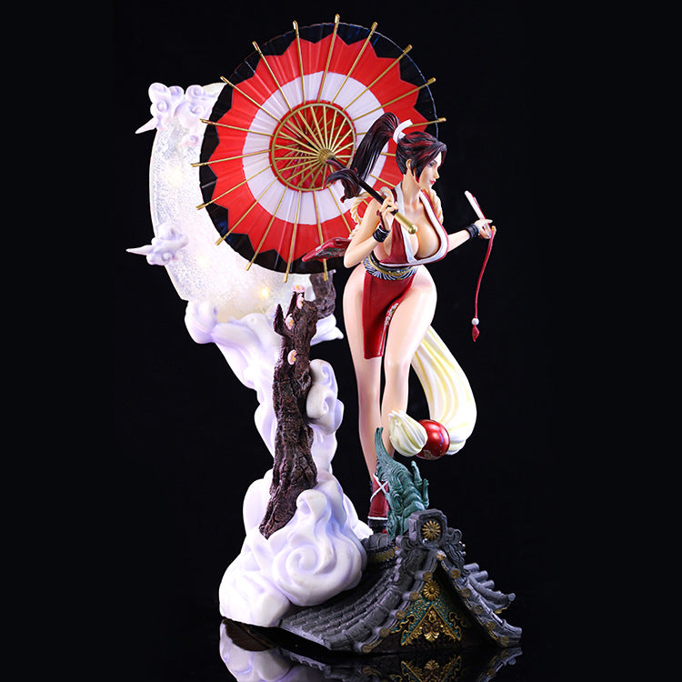 Original Anime Figure Fatal Fury Mai Shiranui Snkplaymore Game Hobby Pvc Model XIV Action Figures