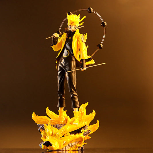 NARUTO 38cm Modo Naruto Kurama VS 36cm Susanoo Sasuke Rikudousennin