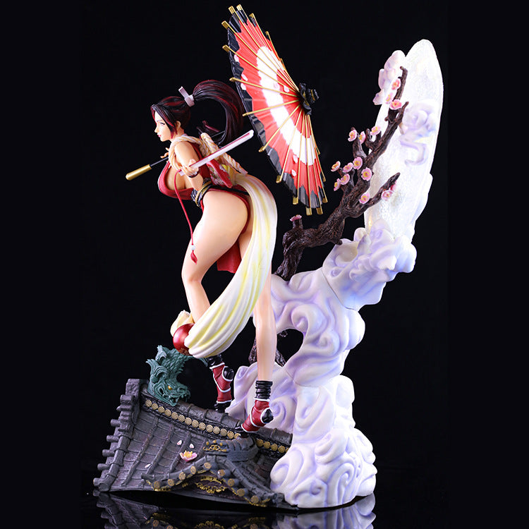 Original Anime Figure Fatal Fury Mai Shiranui Snkplaymore Game Hobby Pvc Model XIV Action Figures