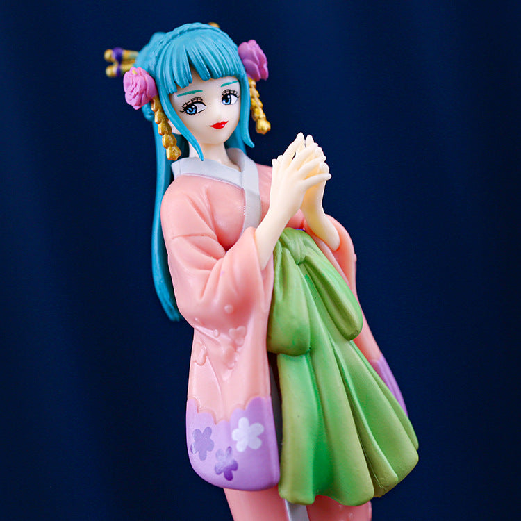 2023 New Anime ONE PIECE Kozuki Hiyori kawaii figure PVC Model toys doll Collectible Ornaments