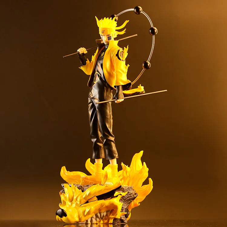 NARUTO 38cm Modo Naruto Kurama VS 36cm Susanoo Sasuke Rikudousennin