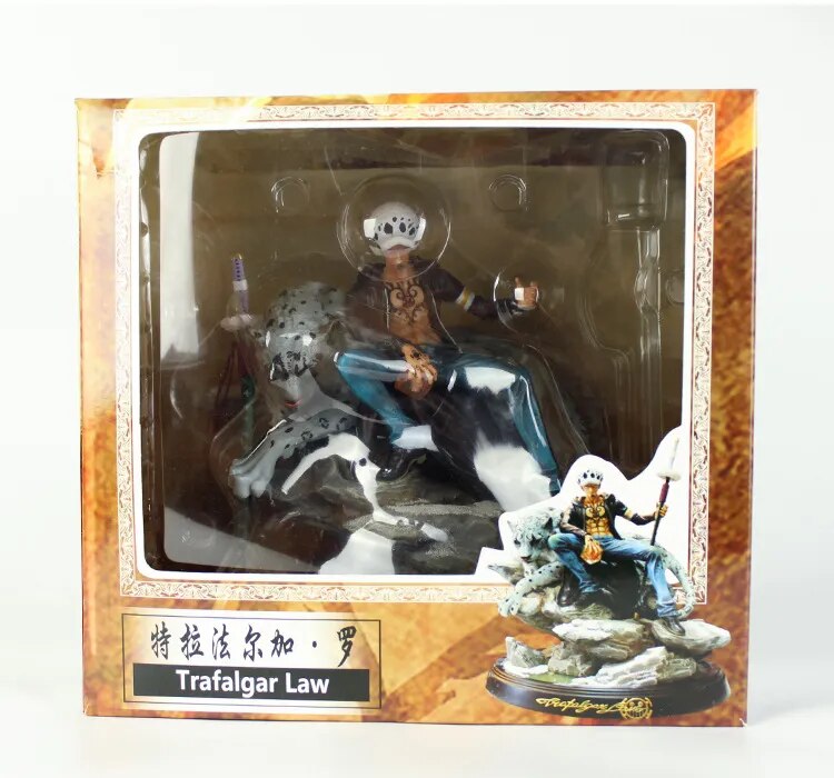 One Piece Anime Figure Trafalgar D Law Action Figure Standing Model Toy Room Ornament Glowing Figurine