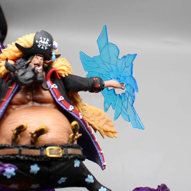 22cm One Piece Anime Figure Blackbeard Action Figurine Black Beard Marshall D Teach Gk Pvc Statue Model Collection Doll Toy Gift