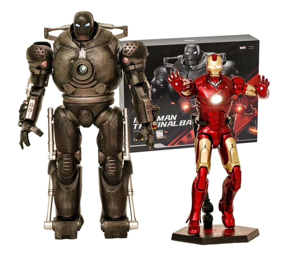 Iron Monger & Iron Man Mark III 1:10 Scale Collectible Figure Deluxe Edition