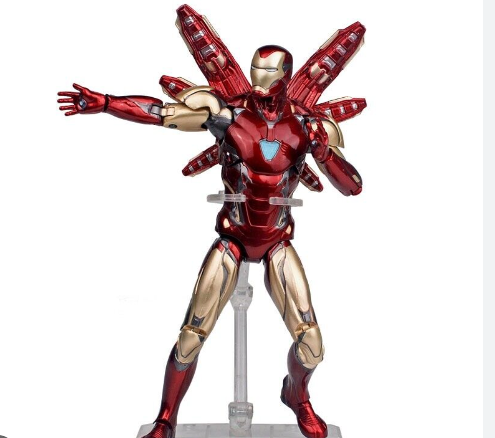 Marvel Action Figure: MK85 Iron Man (Endgame) by ZD Toys - 18cm