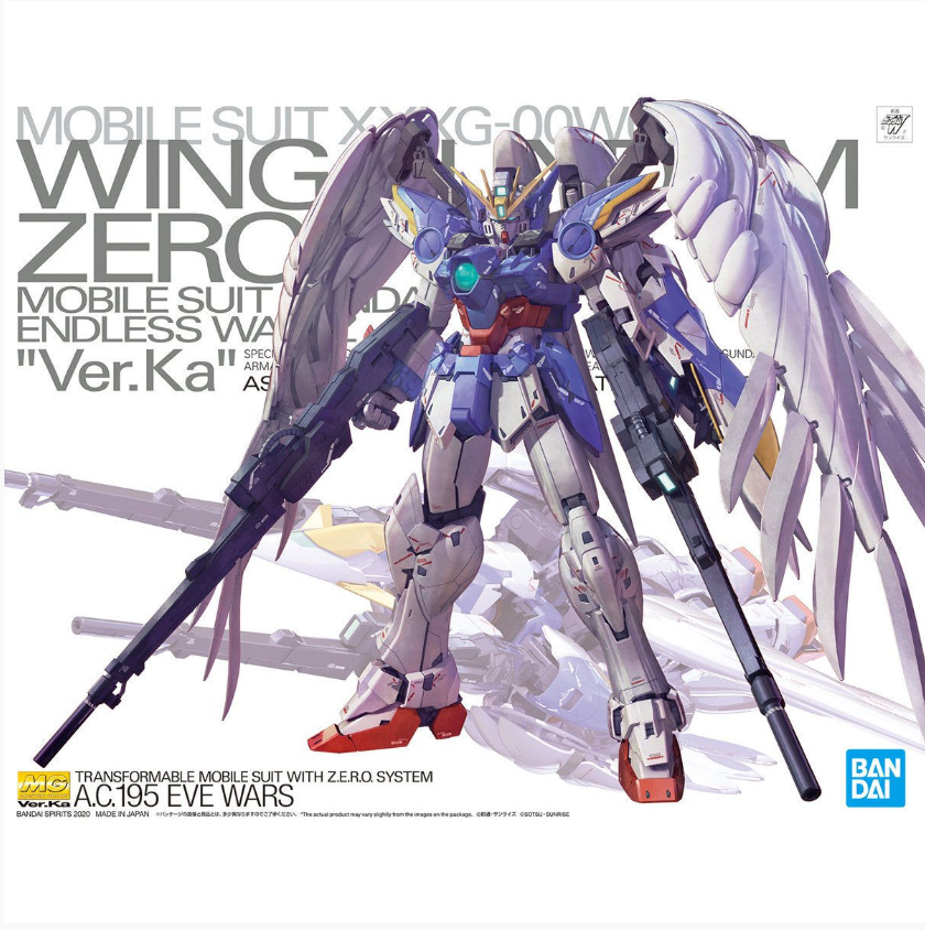 MG 1/100 Wing GUNDAM Zero EW Ver.Ka Plastic Model Kit