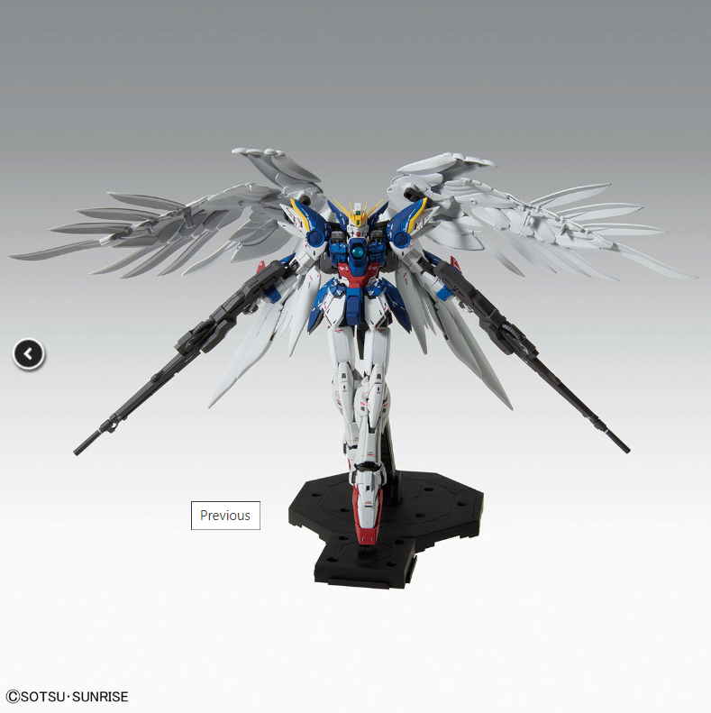 MG 1/100 Wing GUNDAM Zero EW Ver.Ka Plastic Model Kit