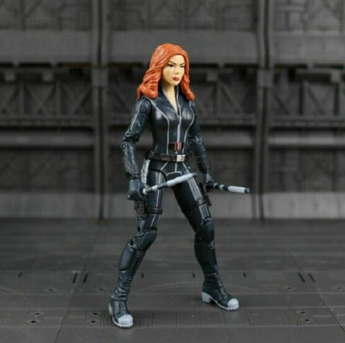 Marvel Superheros Figure Black Widow with Stand 17cm