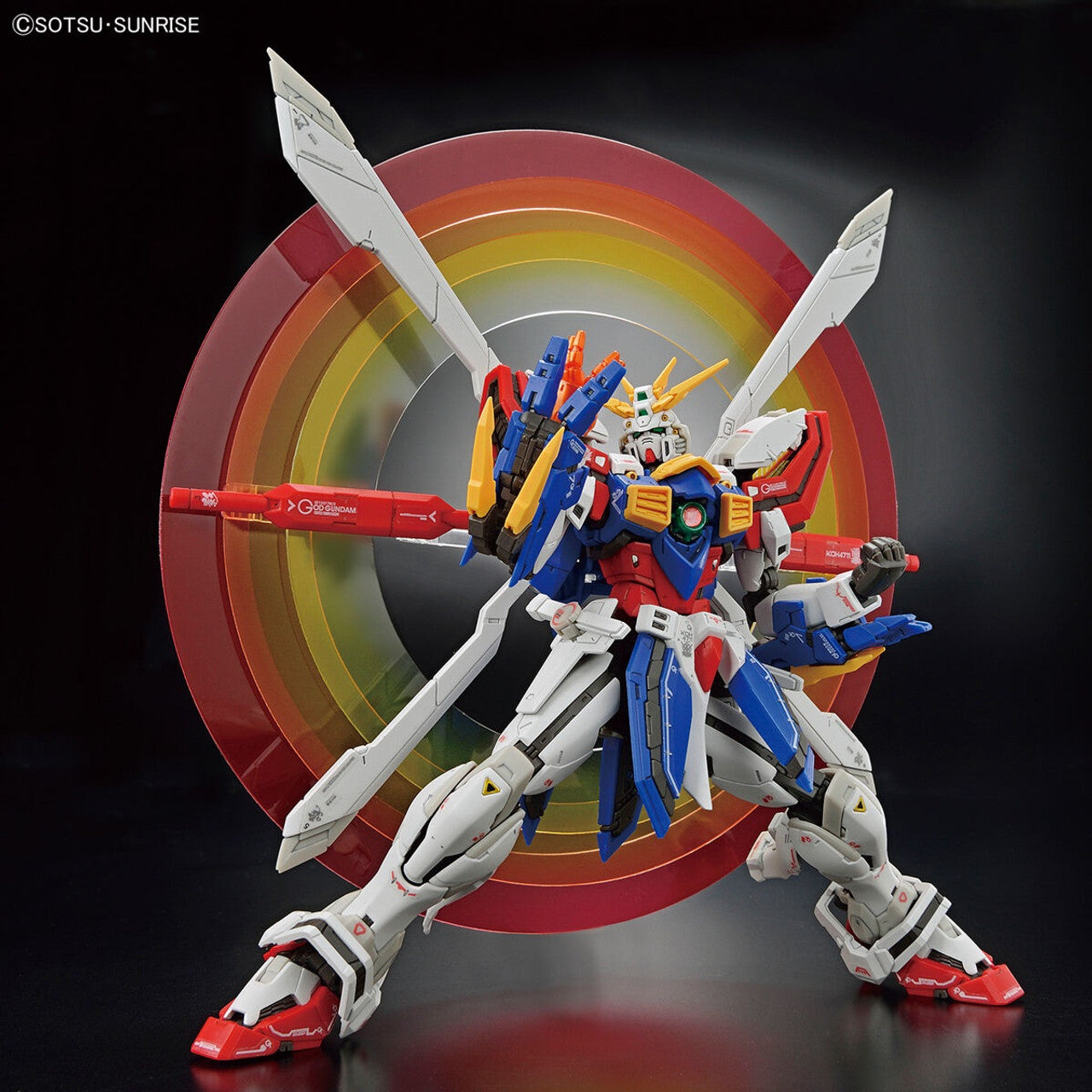 RG 1/144 God Gundam Plastic Model Kit