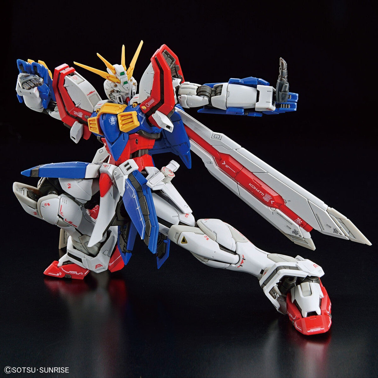 RG 1/144 God Gundam Plastic Model Kit