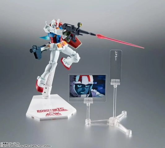 BANDAI ROBOT TAMASHII SIDE MS RX-78-2 Gundam ver. A.N.I.M.E. 15th ANNIVERSARY Action Figure