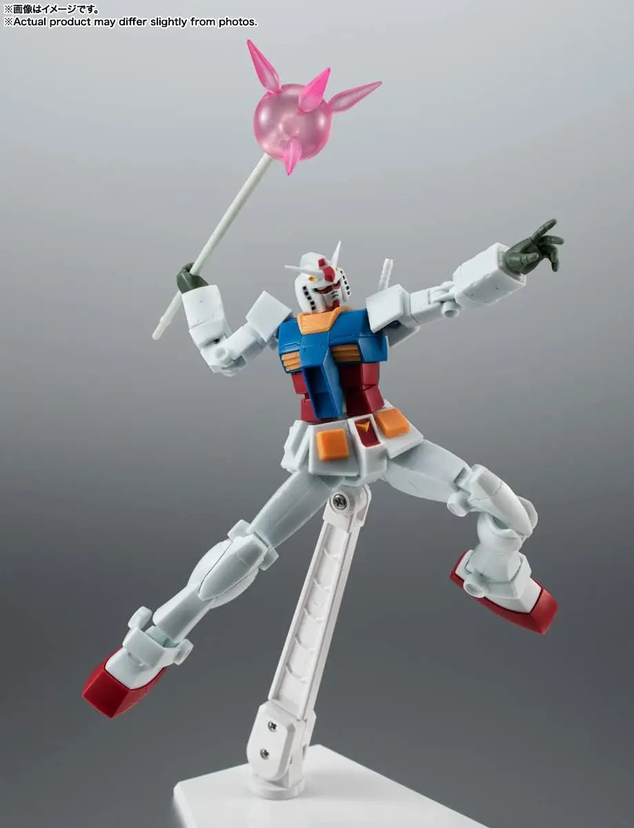 BANDAI ROBOT TAMASHII SIDE MS RX-78-2 Gundam ver. A.N.I.M.E. 15th ANNIVERSARY Action Figure