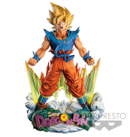 DRAGON BALL Z SUPER MASTER STARS DIORAMA THE SON GOKUTHE BRUSH