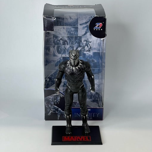 Marvel Superheros Figure Black Panther with Stand 18cm