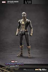 Spider-Man Black & Gold Suit 1/10 Scale Deluxe Edition