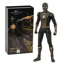 Spider-Man Black & Gold Suit 1/10 Scale Deluxe Edition